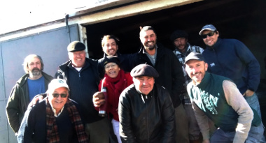 Familias colonas de la colonia Wilson Ferreira Aldunate y técnicos de la Regional Cerro Largo